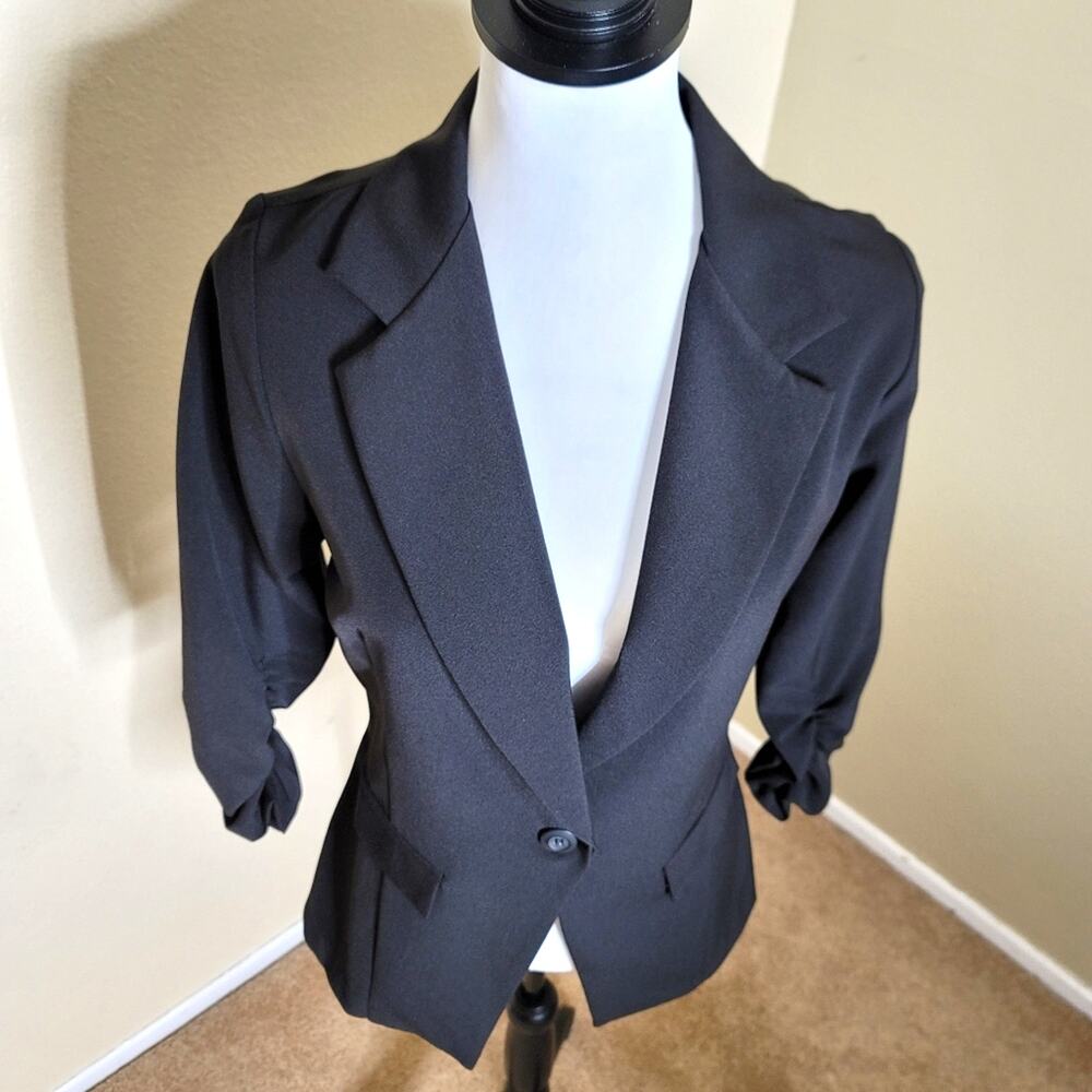 NWT Blazer, Size Large, Black Business Casual - Picture 7 of 7
